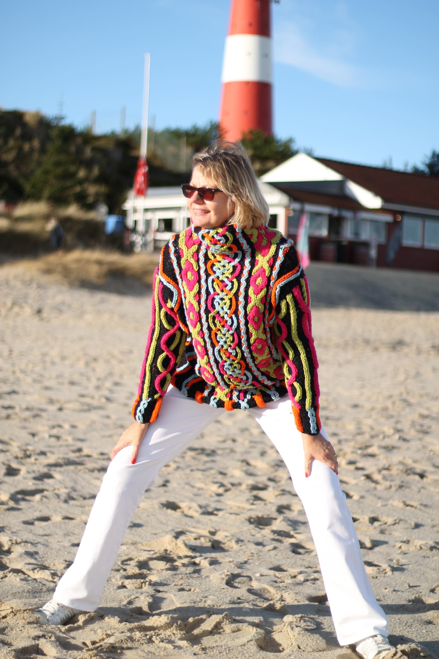 Sylt Suedkap neon Outfit