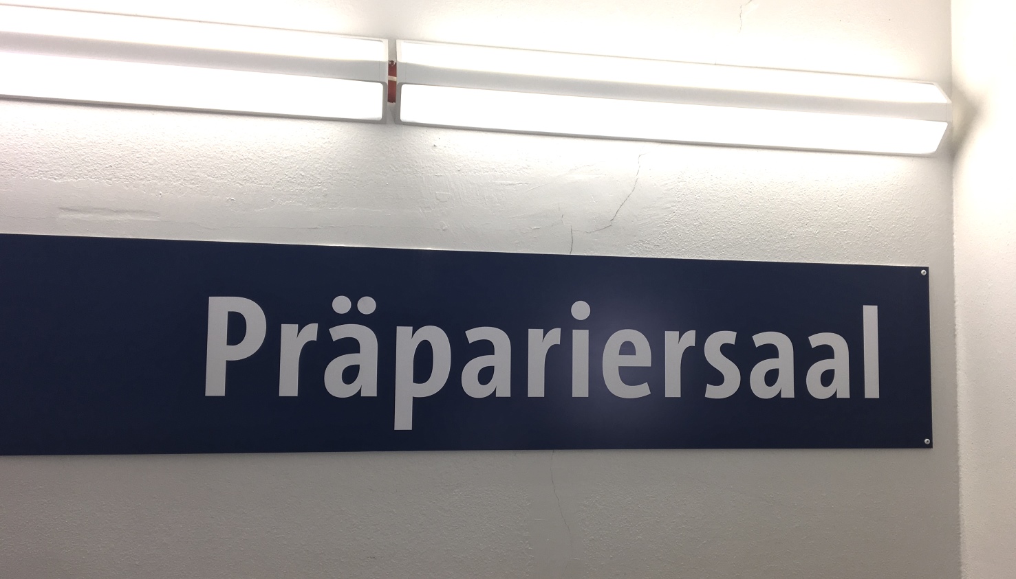 Präpariersaal Humananatomie