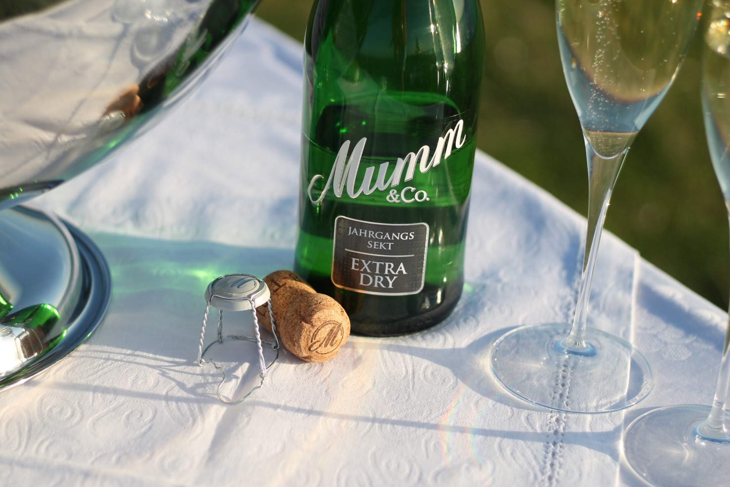 sektflasche mumm mummsekt #mummhaben sante sektkorken