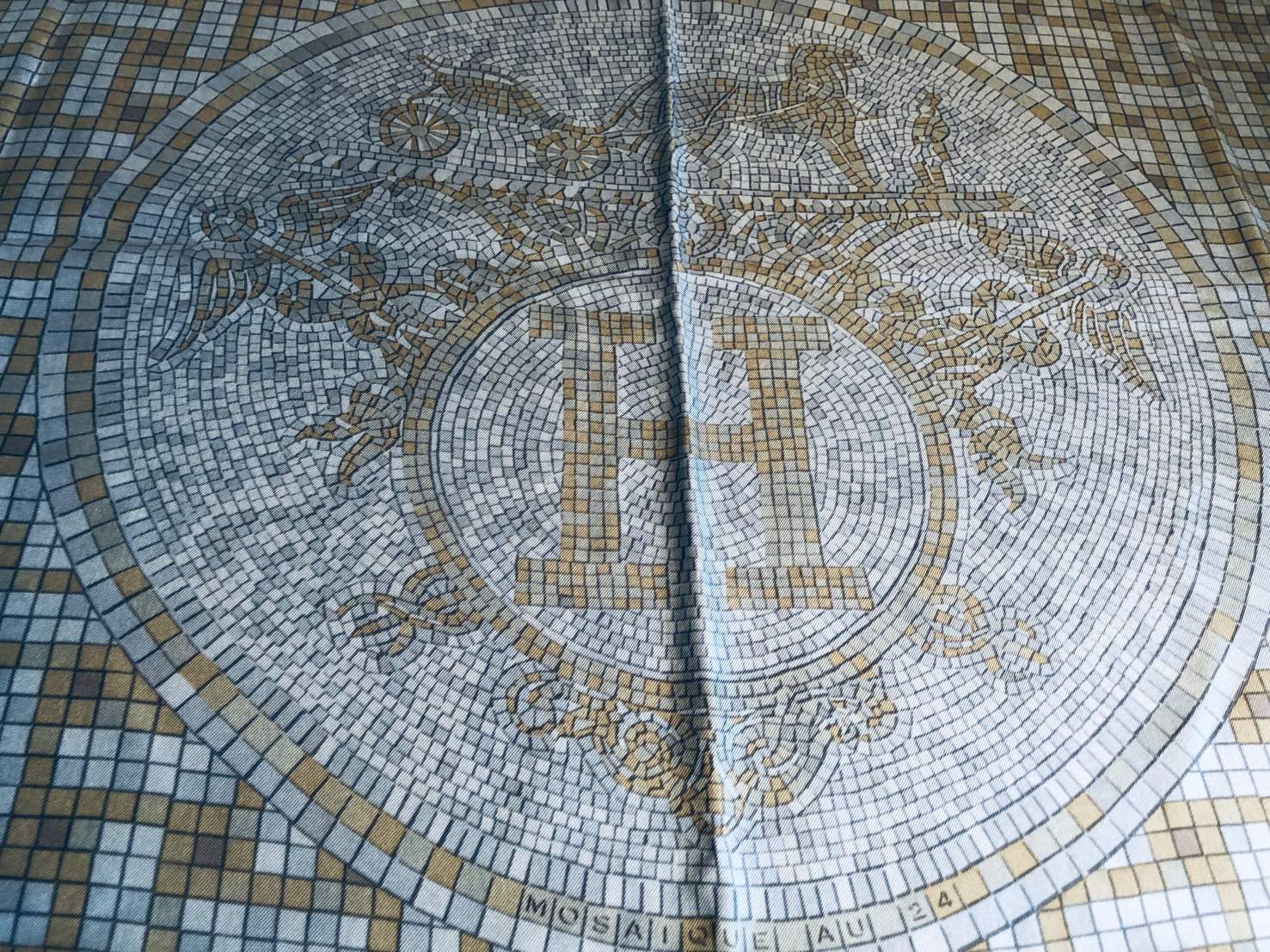 hermes seidentuch mosaique au 24 mosaik motiv