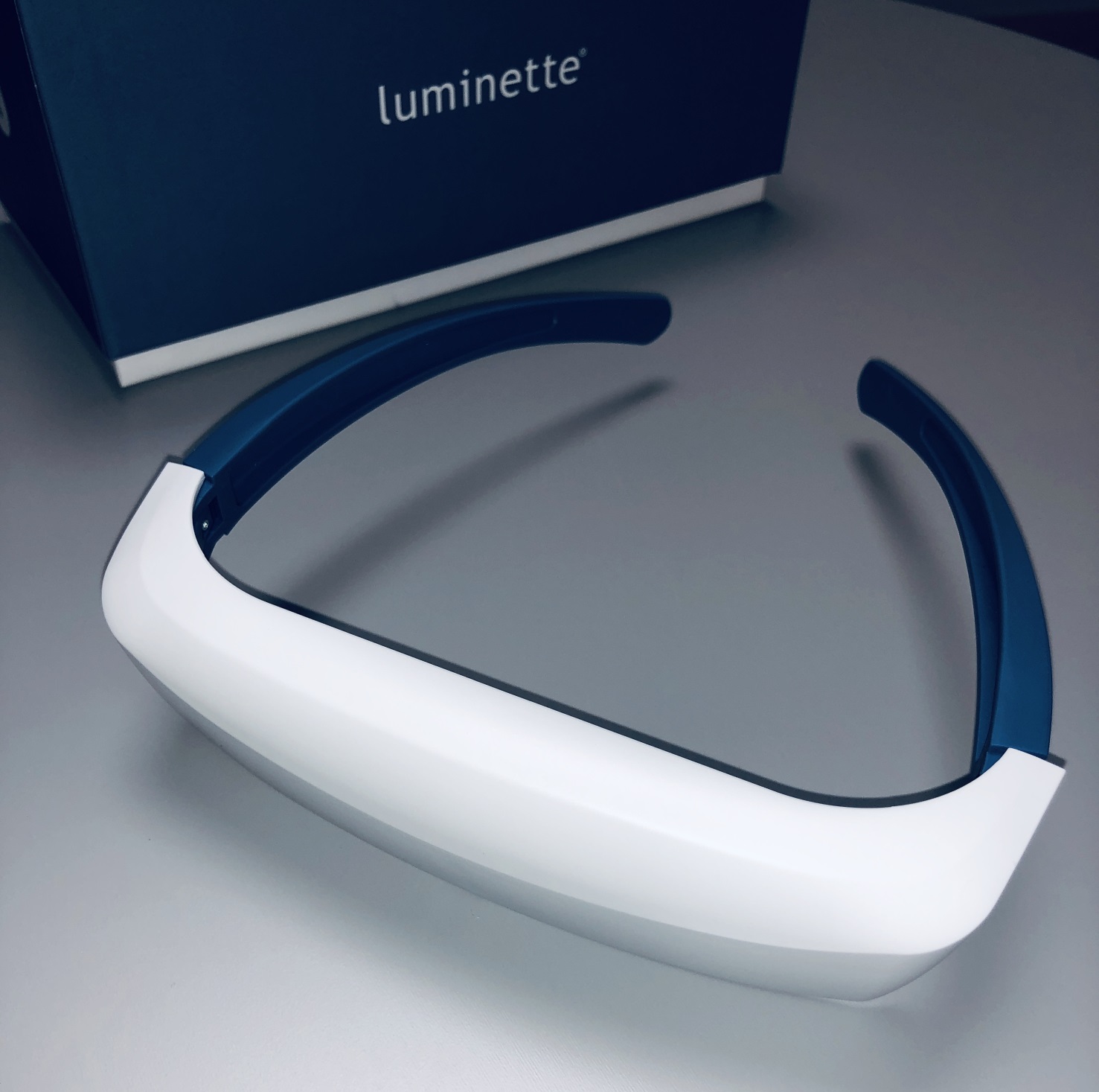 Brille Lichttherapie Winterblues Luminette