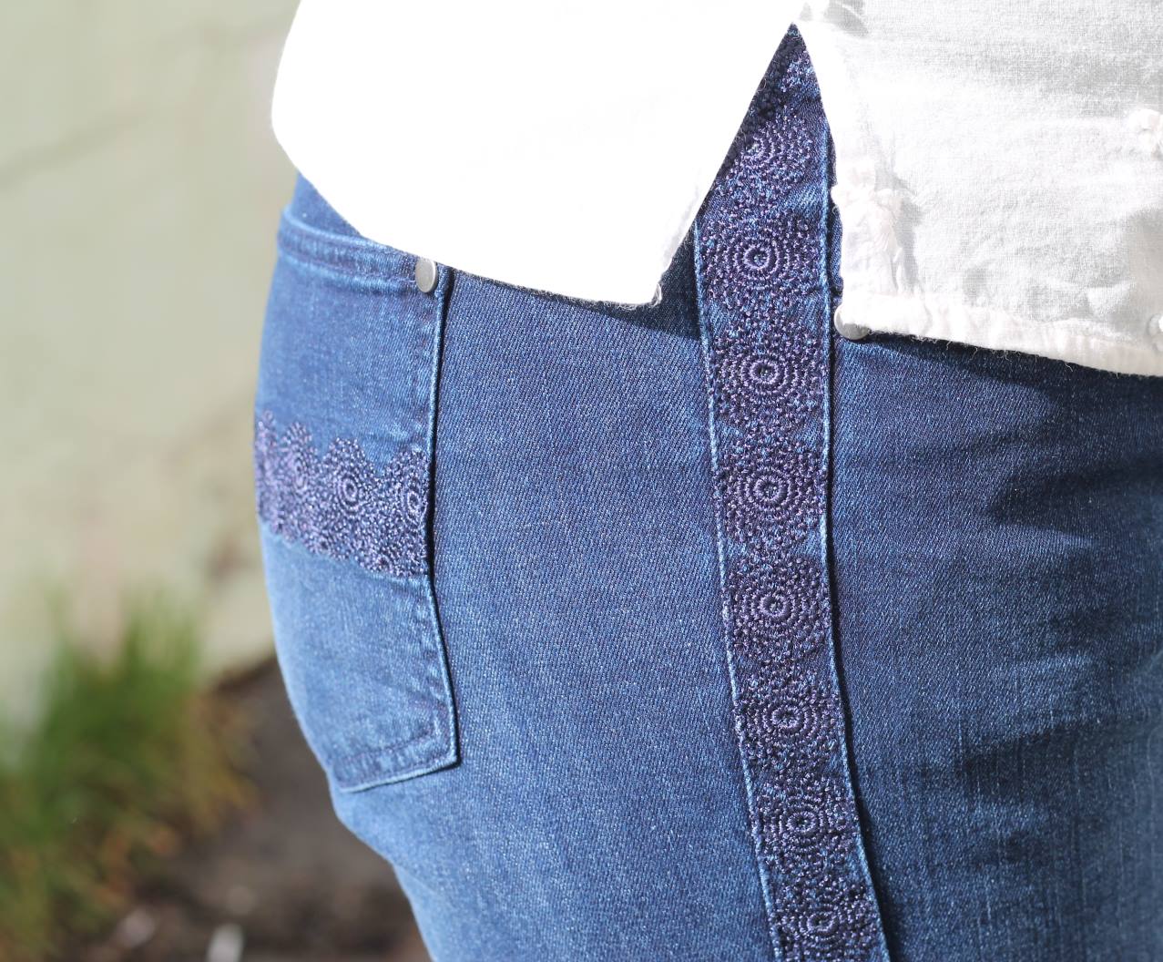 details jeanshose