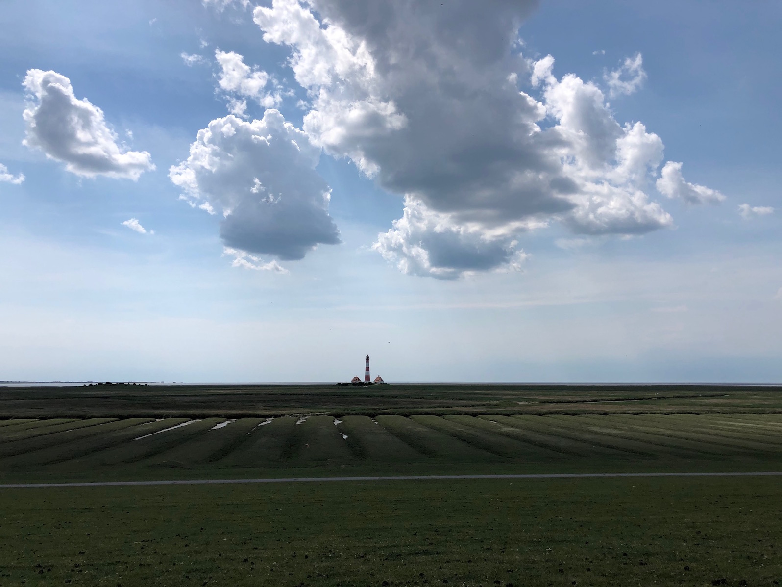 Leuchtturm westerhever westerhaversand nordfriesland