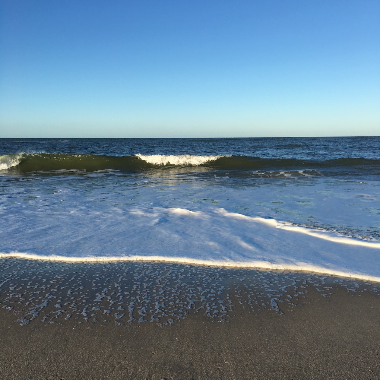 nordfriesland nordsee sylt meer salzwasser blauer himmel perfekte welle